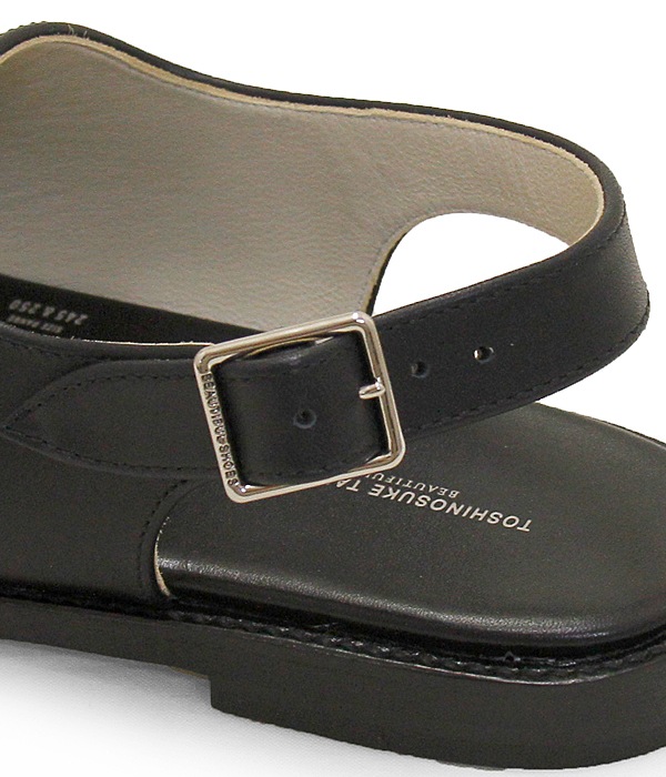 BACK BELT SANDALS ��LEATHER SOLE��