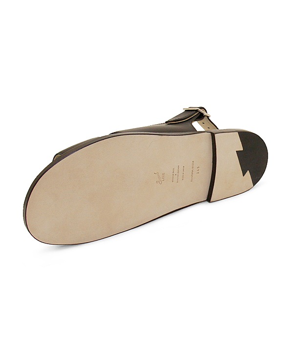 BACK BELT SANDALS ��LEATHER SOLE��