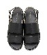 BACK BELT SANDALS ��LEATHER SOLE��