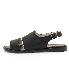 BACK BELT SANDALS ��LEATHER SOLE��