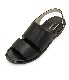 BACK BELT SANDALS ��LEATHER SOLE��