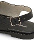 BACK BELT SANDALS ��LEATHER SOLE��