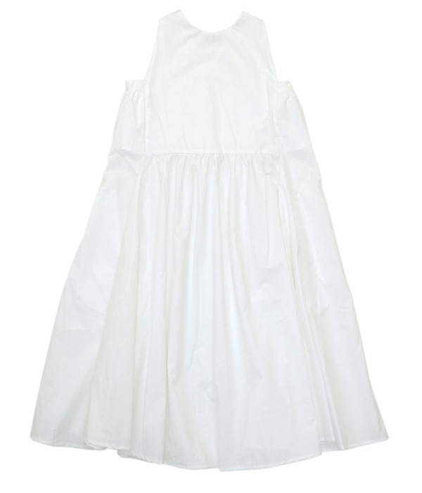 50% off apron dress white