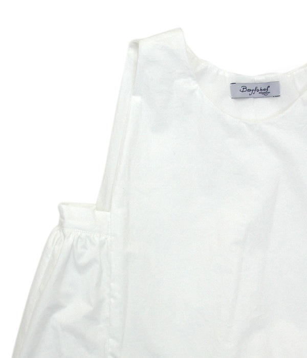 50% off apron dress white