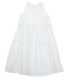 50% off apron dress white
