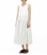 50% off apron dress white