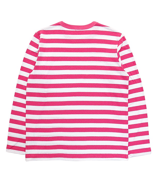 Cotton Border Jersey Long T-shirt