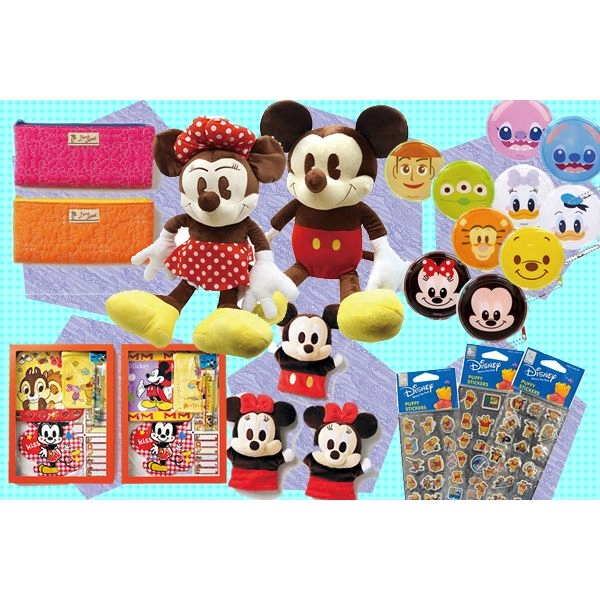 キャラクター雑貨 まとめ売り豪華プライズ景品多数19点セット キャラクター抽選、ディズニー景品抽選会セット｜販促ZERO