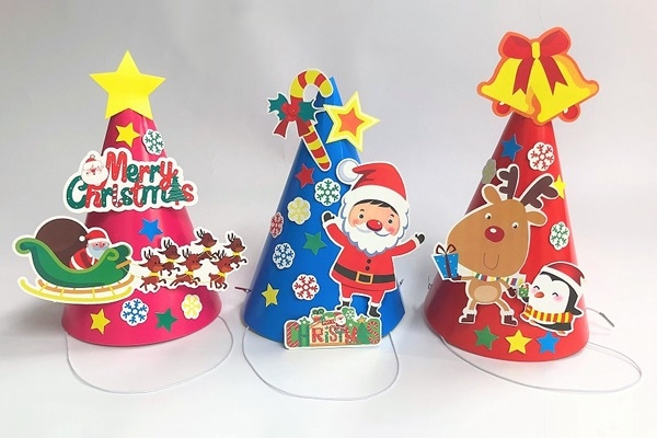 クリスマス三角帽子｜イベント用品販促ZERO