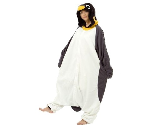 着ぐるみペンギン（フリースタイプ）
