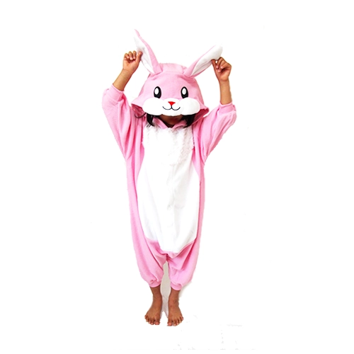 子供用 ウサギ着ぐるみ｜キッズ用 ルームウェア ハロウィン仮装 110