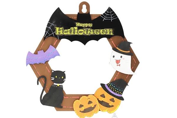 ハロウィンウッドリース