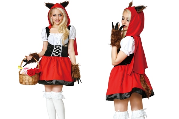 オオカミ赤ずきん｜レディース ハロウィン コスチューム RED RIDING WOLHOOD
