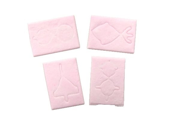 懐かしの縁日遊び かたぬきお菓子（ぬきにくいタイプ）｜駄菓子100枚入り｜イベント・祭り向け