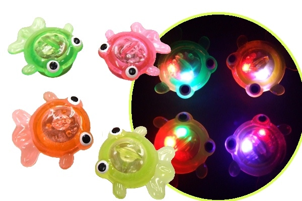 縁日遊びネタ 景品の金魚すくいの光るおもちゃ イベント用品販促ｚｅｒｏ