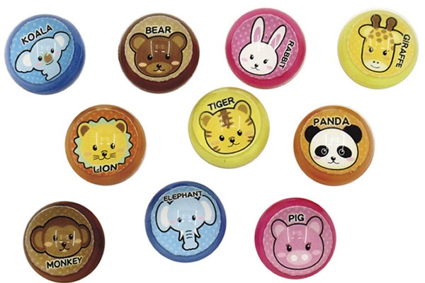 ２７ｍｍどうぶつスーパーボール（１００個）