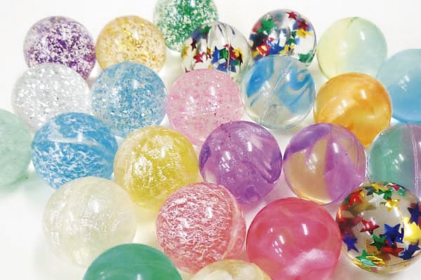 クリアミックススーパーボール27mm（100個）