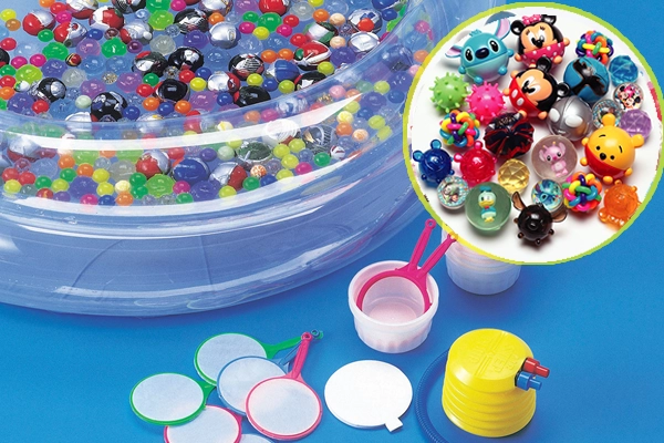 キャラクタースーパーボールすくいセット［250個／500個入り］