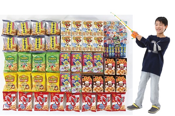 お菓子の楽しいつり大会景品のみ