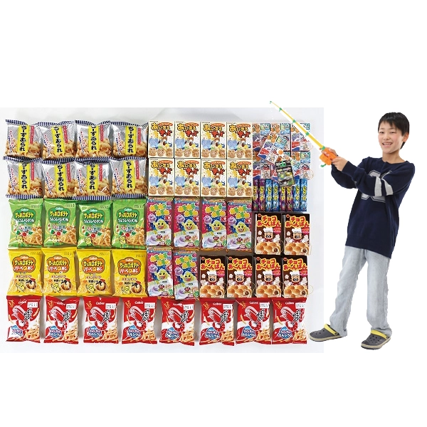 お菓子の楽しいつり大会景品のみ