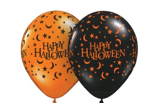 ハロウィンムーンスター風船(50枚)