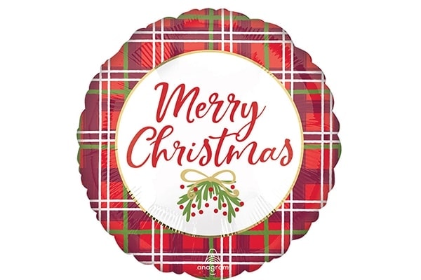 クリスマスハンギング風船（５枚）