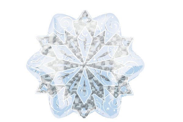 プリズムスノーフレーク風船（5枚）