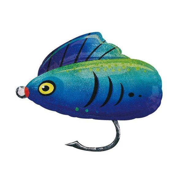 ルアープリズム風船｜釣具店・フィッシングイベントに最適｜魚型バルーン｜ヘリウム＆空気対応｜1枚販売