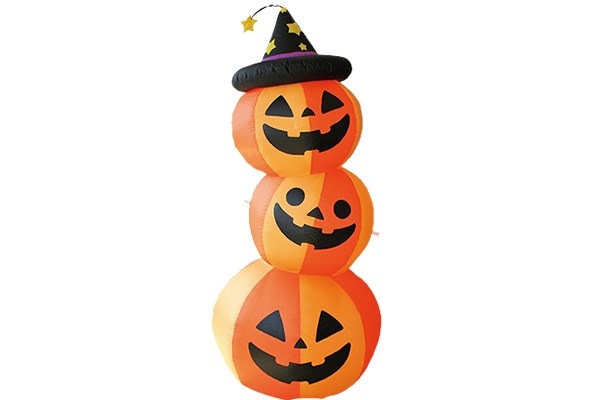 エアドール３段パンプキン