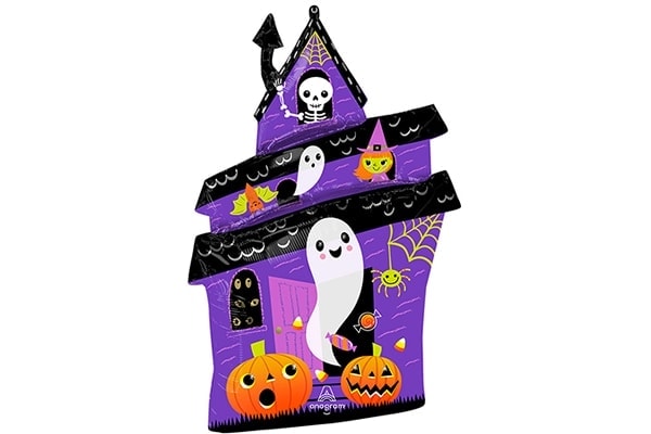 ハロウィンホーンテッドハウス風船５枚