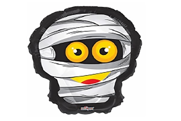 ミイラヘッド風船(5枚)