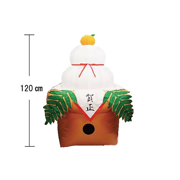 エアブロー鏡餅
