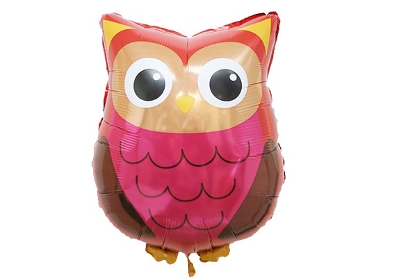 ふくろう風船5枚