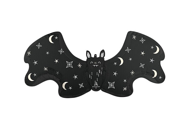 サテンこうもり風船5枚