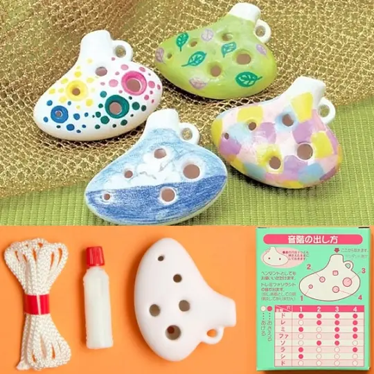 子供向けの手作りオカリナキット｜音が出る陶器の工作教材【プチ
