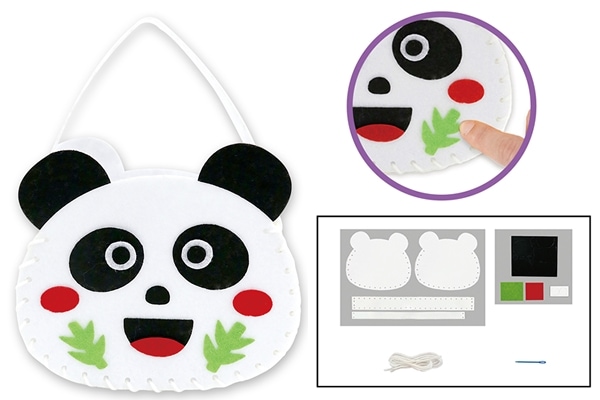 パンダフェルトバッグ