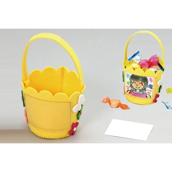 フェルトのバスケット（完売）