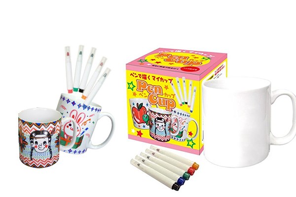 マグカップ工作キット（陶器）