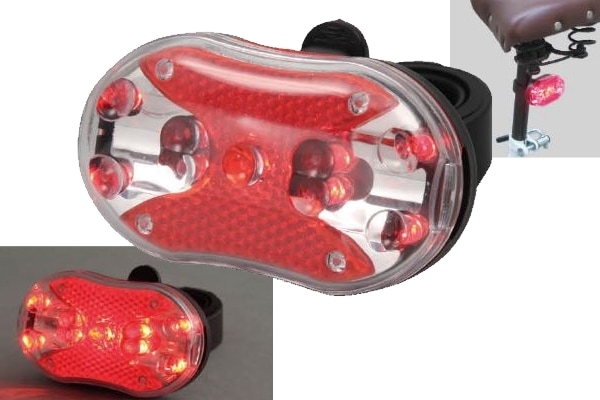 自転車LEDテールランプ