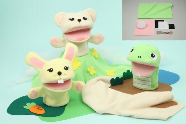 ドラゴンパペット 作り方 ミニ ドラえもん 50周年 ソフビ