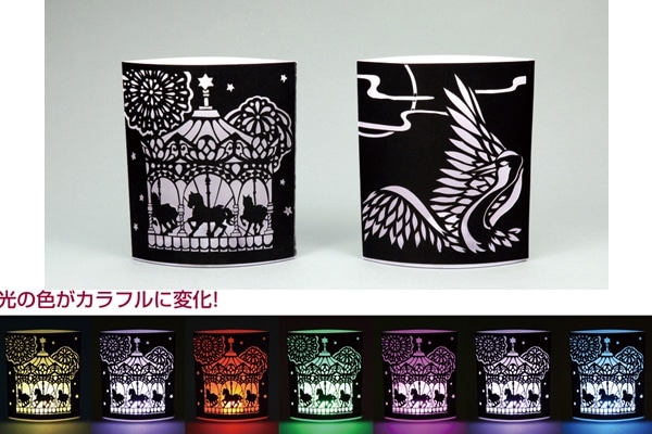 光り物製作ページ 手作り工作のLED虹色きりえライト | イベント用品販促ZERO