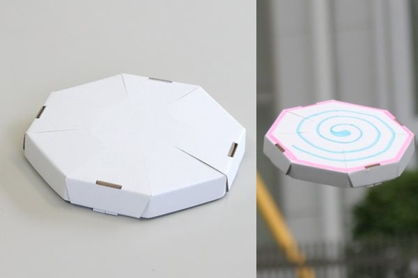 エコでよく飛ぶ！手作りダンボールフリスビー