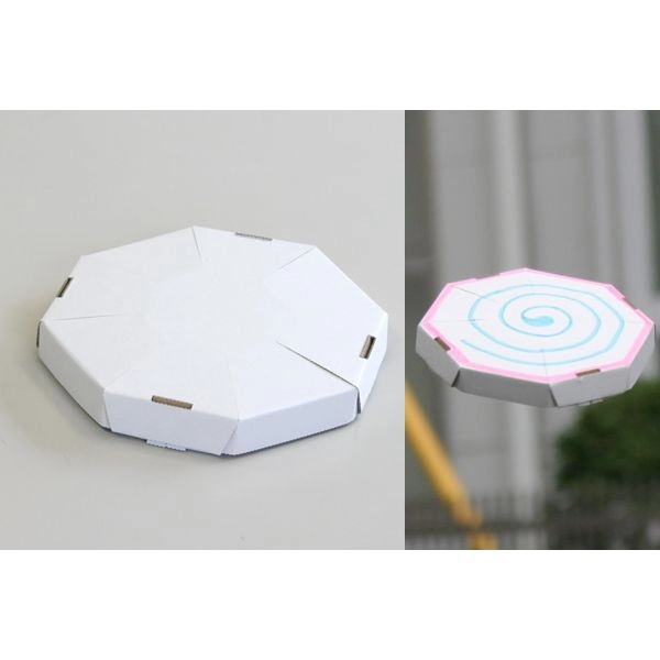 エコでよく飛ぶ！手作りダンボールフリスビー
