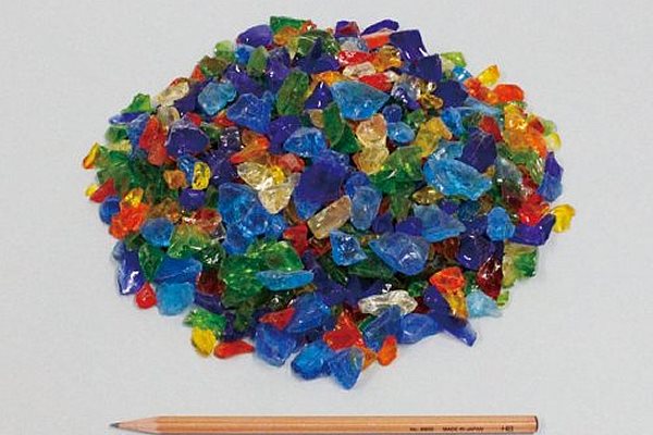 琉球色ガラス（リサイクル）1ｋｇ
