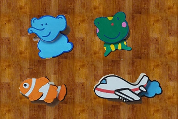 手作り木のクリップ