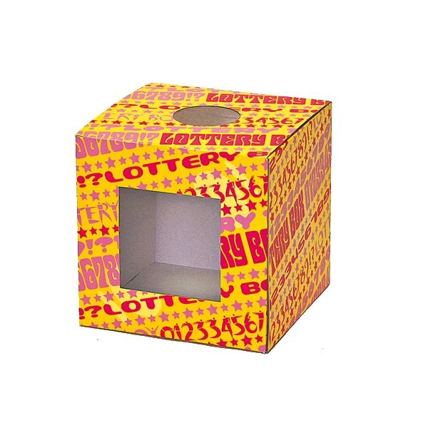 窓付き抽選ＢＯＸ