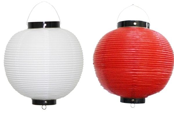 ビニール提灯　尺丸