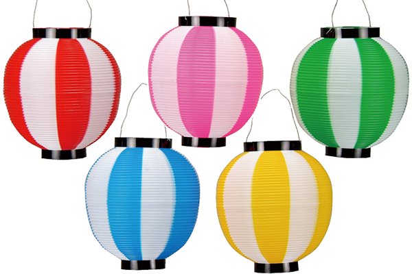 ポリ提灯八丸縞　