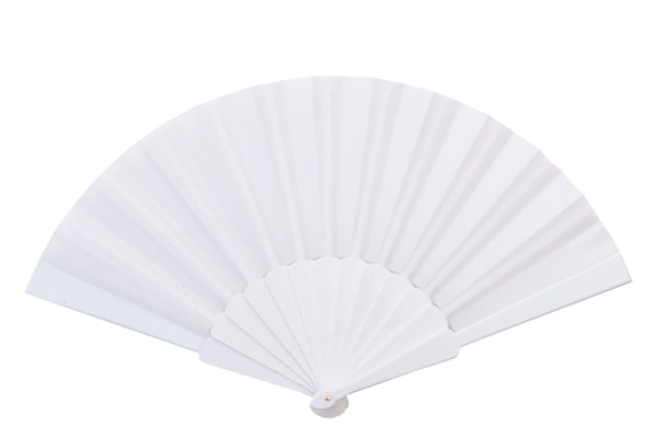 プラスチック白扇子
