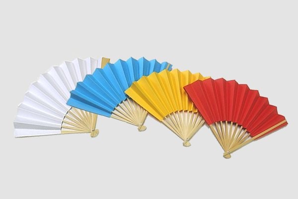 カラー扇子